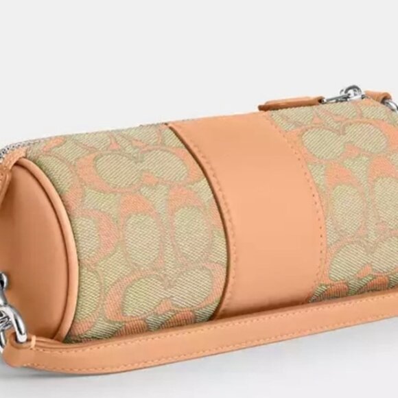 Coach NWT Nolita Barrel Bag In Signature Jacquard - Picture 2 of 6